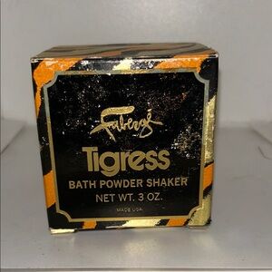 Tigress Bath Powder Shaker RARE!! Vintage.